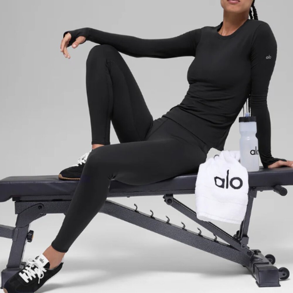 NEW ALO Yoga Airbrush Winter Warm High-Waist Nocturne Legging